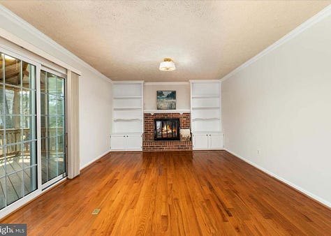 Images of a single-family house listing