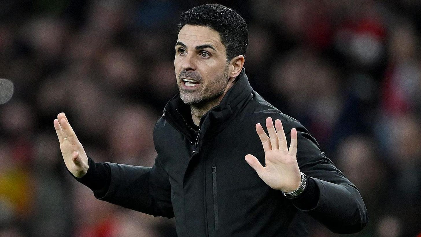 Arsenal set-pieces: Mikel Arteta 'upset' Gunners 'not scored more' from  corners amid criticism from Premier League managers - BBC Sport
