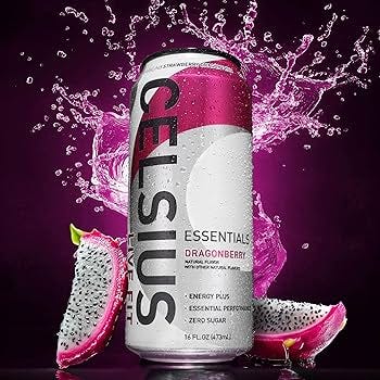 Amazon.com : CELSIUS ESSENTIALS™ Sparkling Dragonberry, Sugar Free Performance Energy Drink, 16 Fl Oz (Pack of 12) : Grocery & Gourmet Food Amazon.com : CELSIUS ESSENTIALS™ Sparkling Dragonberry, Sugar Free Performance Energy Drink, 16 Fl Oz (Pack of 12) : Grocery & Gourmet Food