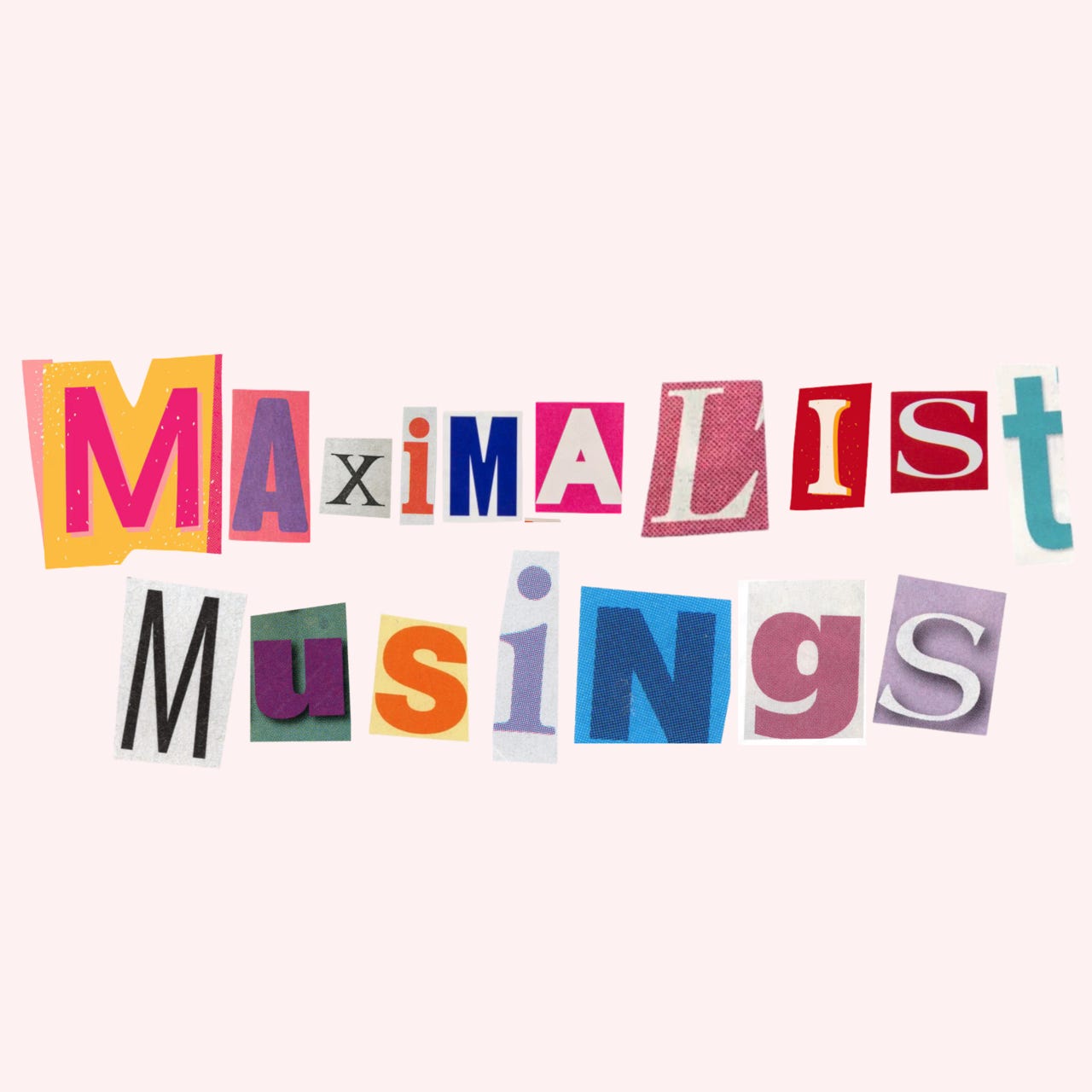 Maximalist Musings logo