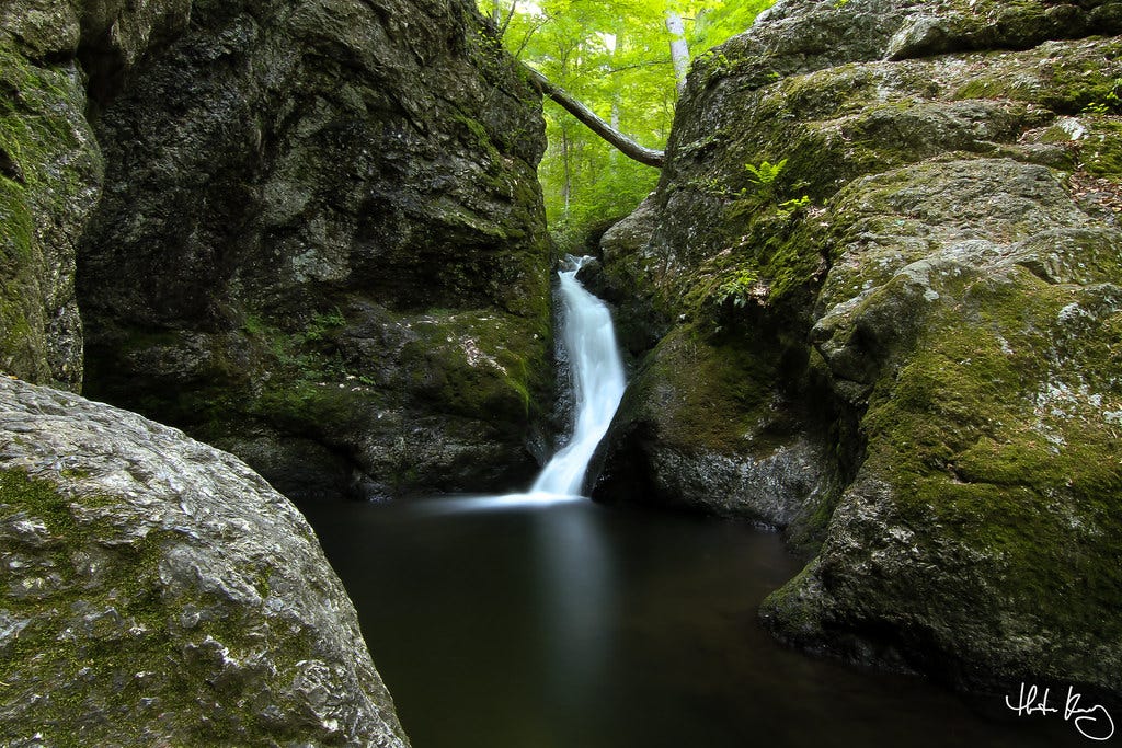 Indian Well State Park Long Exposure Waterfall Indian Well State Park Long Exposure Waterfall