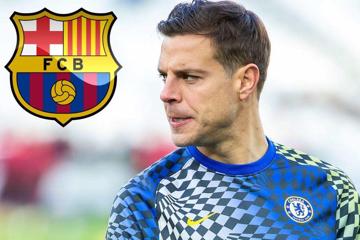 Chelsea star Cesar Azpilicueta 'in advanced transfer talks over free Barcelona move with contract running out in summer' Chelsea star Cesar Azpilicueta 'in advanced transfer talks over free Barcelona move with contract running out in summer'