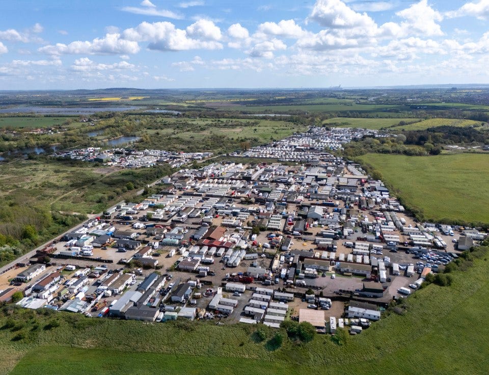 Inside sprawling 'illegal' camp overrun by migrants as greedy travellers  cash in on UK's immigration crisis