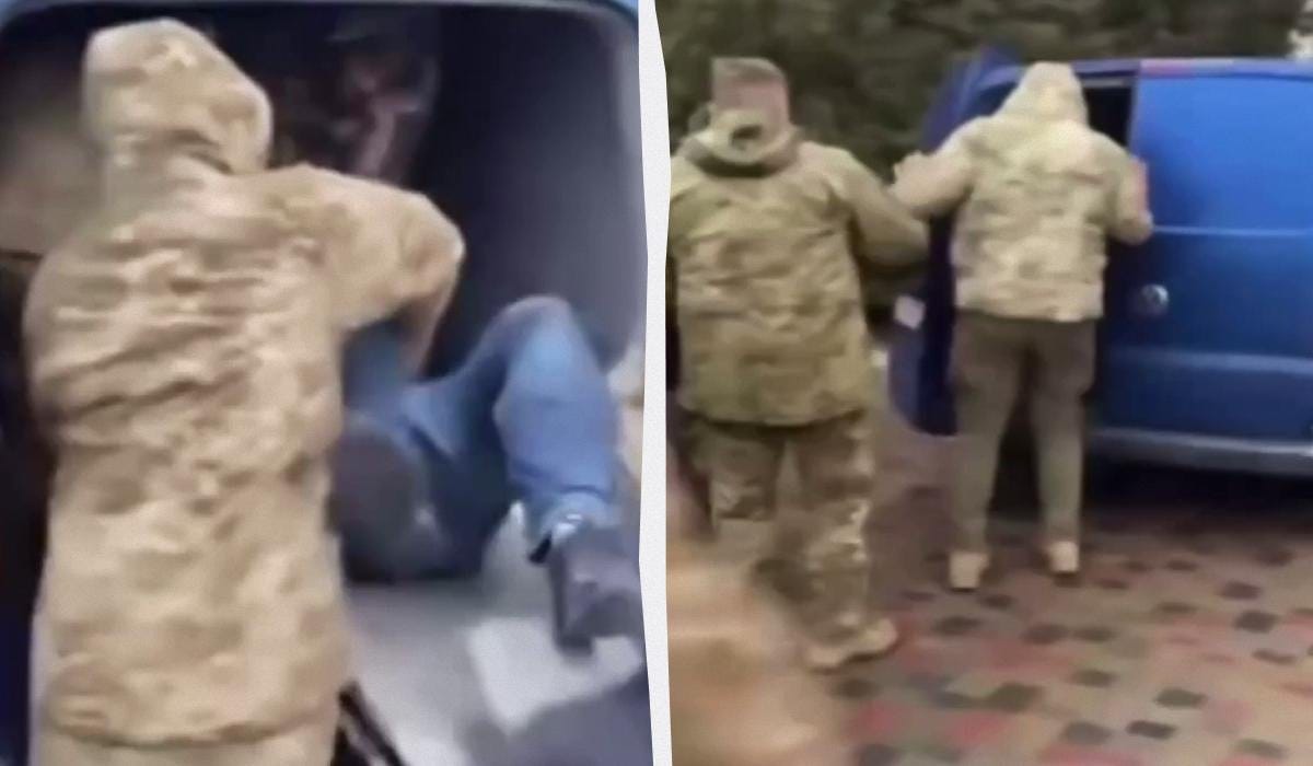 Прямо з медзакладу чоловіка примусово доставили до Луцького МТЦК та СП / скриншот