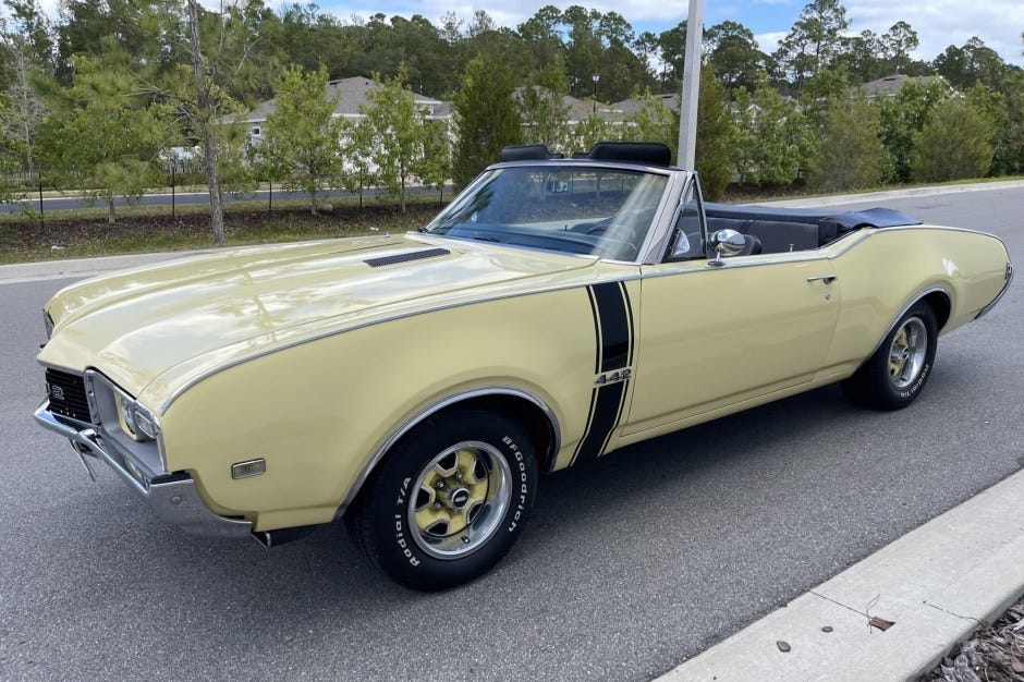1968 Oldsmobile 442 Convertible 4-Speed