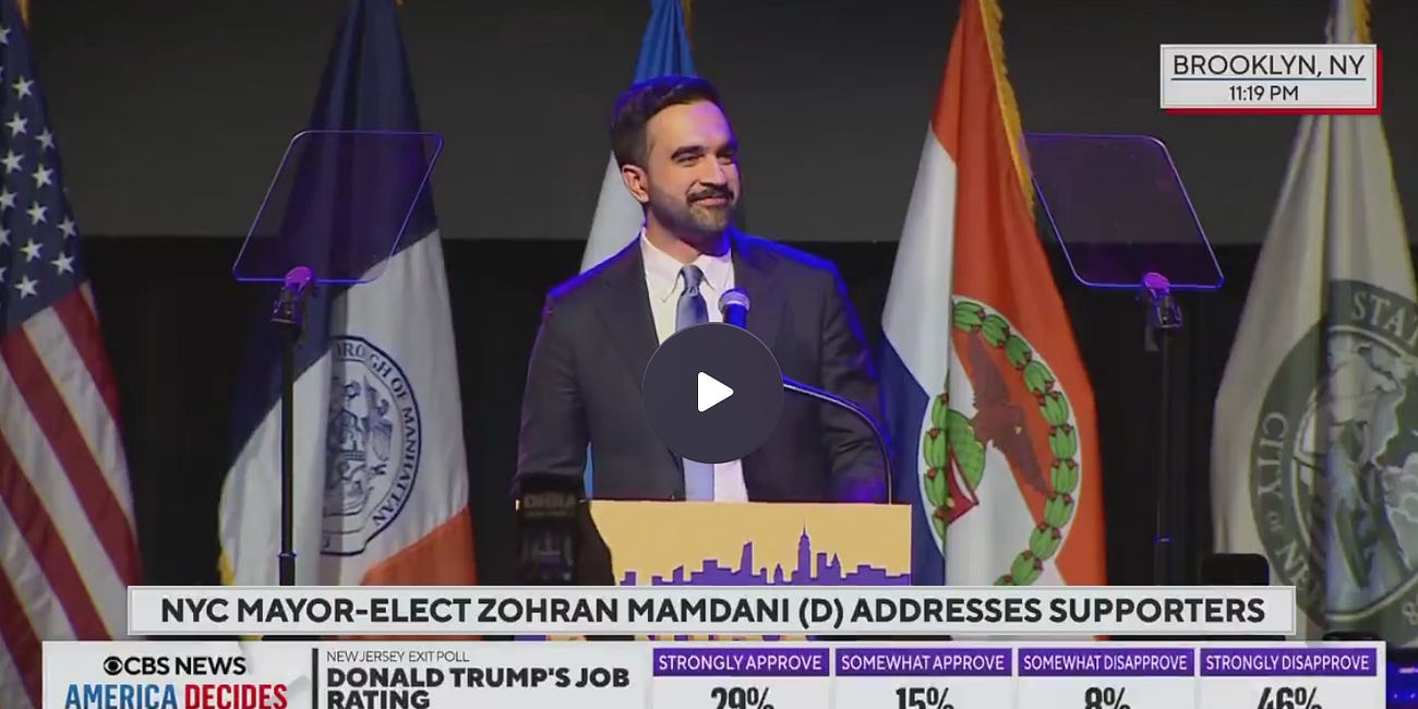 🌆 Zohran Mamdani—A Muslim, a Man, and a Mayor This Nation Has Never Seen Before