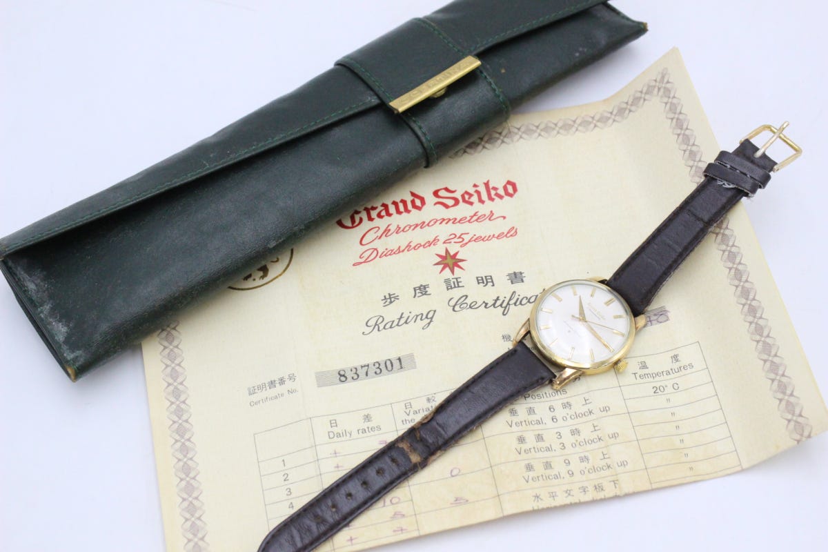 Get off my plane - the Grand Seiko guy