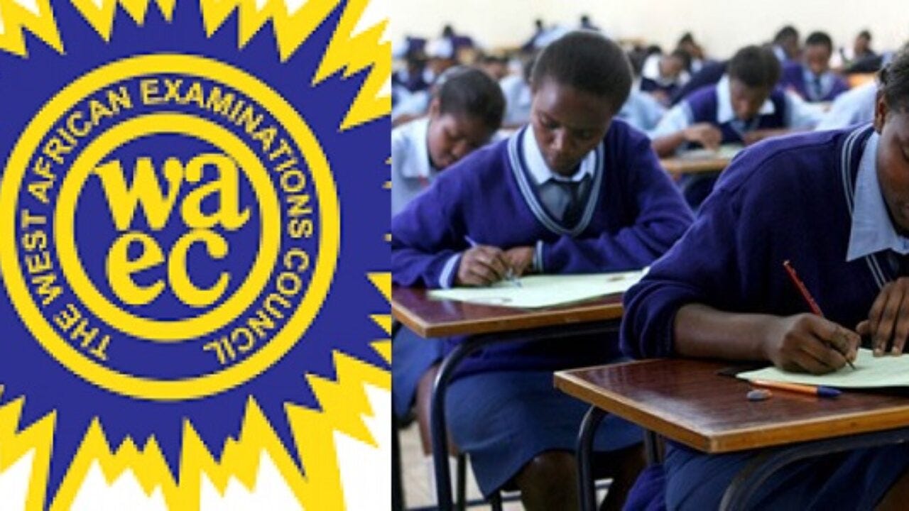Students Writing WAEC