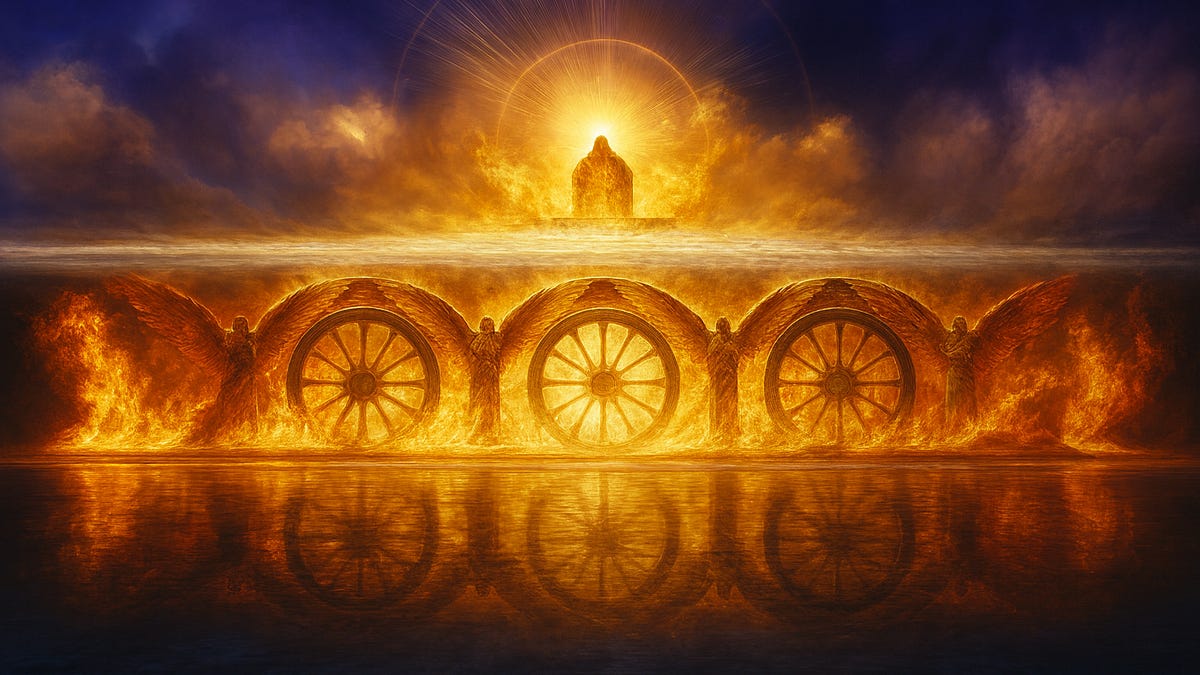 Ezekiels Wheel UFO: How Ancient Iconography Debunks Modern Myths