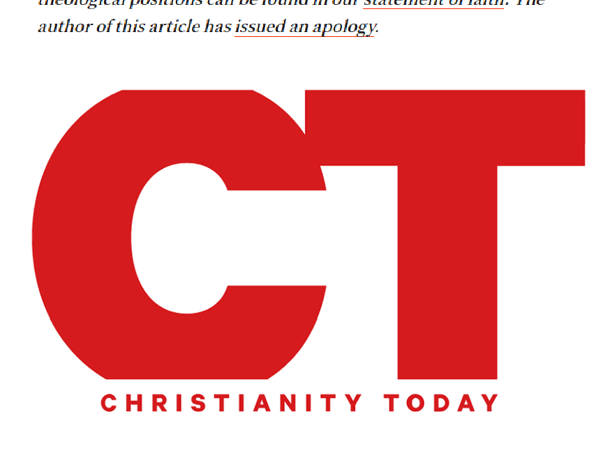 Christianity Today Apologizes For Viral Article That Was Hated By 99% of People