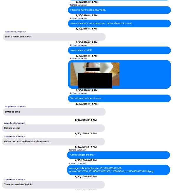 Materna FB Message