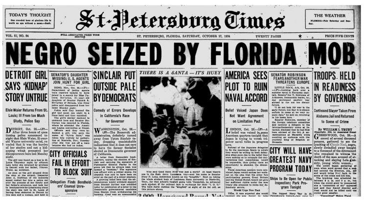 Lynching of Claude Neal - Clio