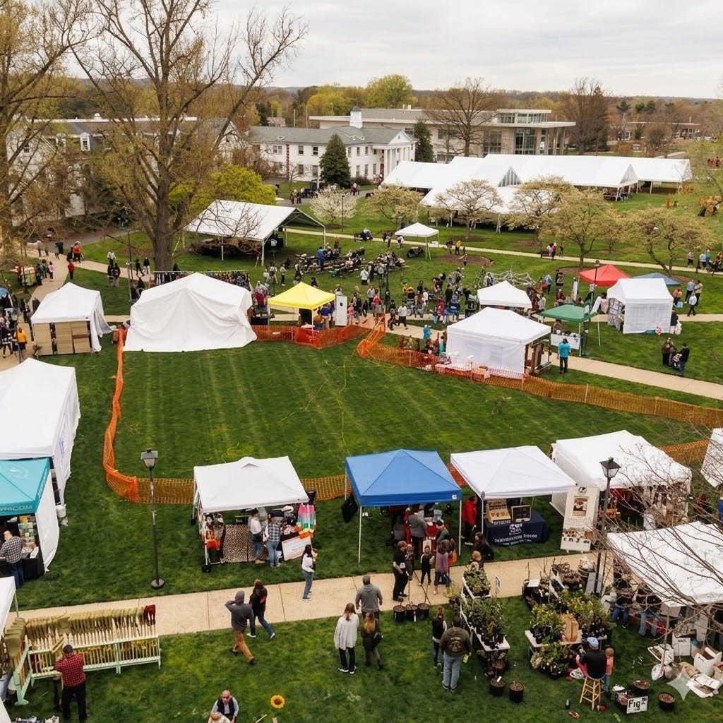 del val a-day overhead picture