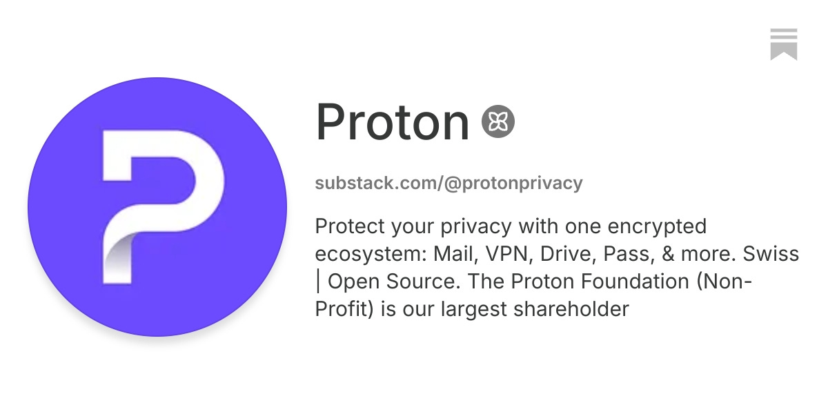 Proton | Substack