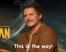 This Is The Way Mandalorian GIF - This Is The Way Mandalorian Its True - Discover & Share GIFs