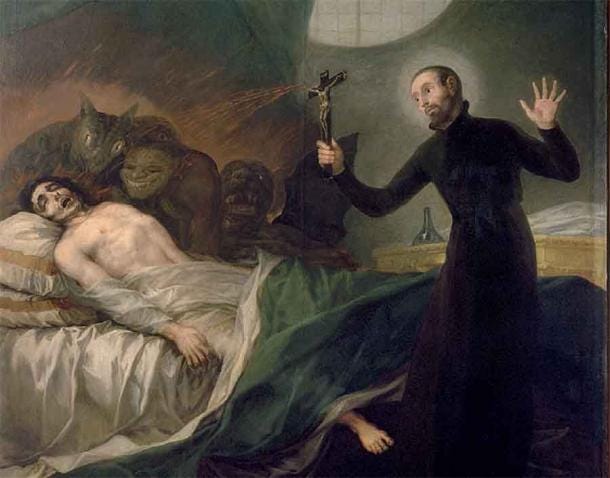 An Exorcism (Francisco Goya / Public Domain) An Exorcism (Francisco Goya / Public Domain)