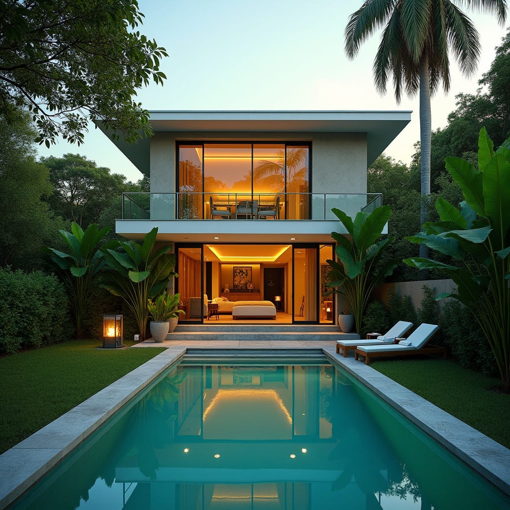 Vibrant contemporary home in Kingston, Jamaica