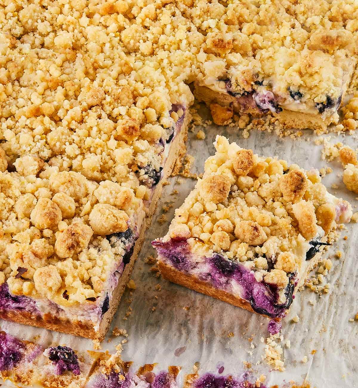 Blueberry Lemon Bars