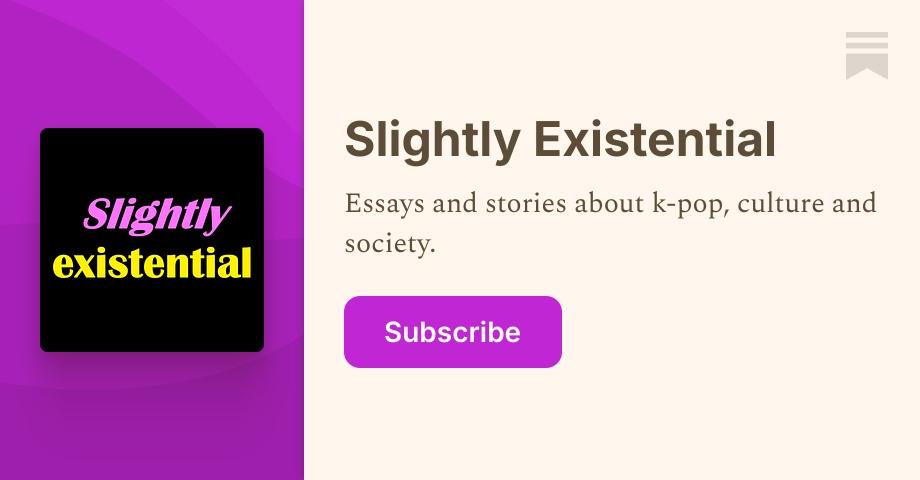 Slightly Existential | Natalia | Substack