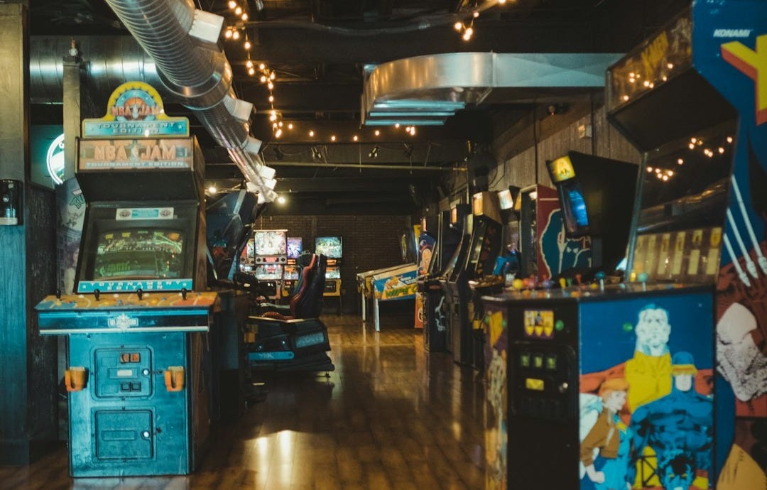 arcade machines lot