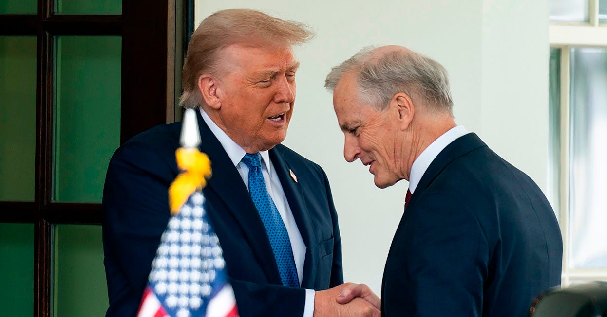 Live updates: Donald Trump meets with Norway PM amid trade tensions