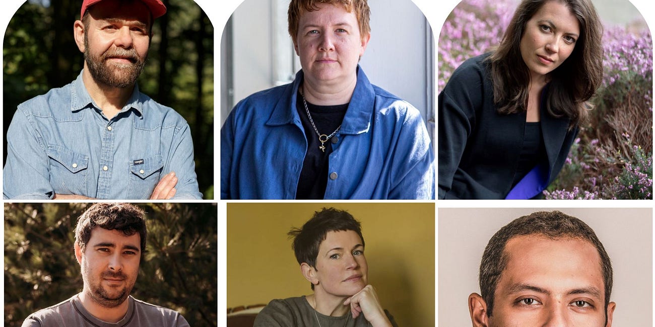 Shortlisted contenders for £10,000 book award