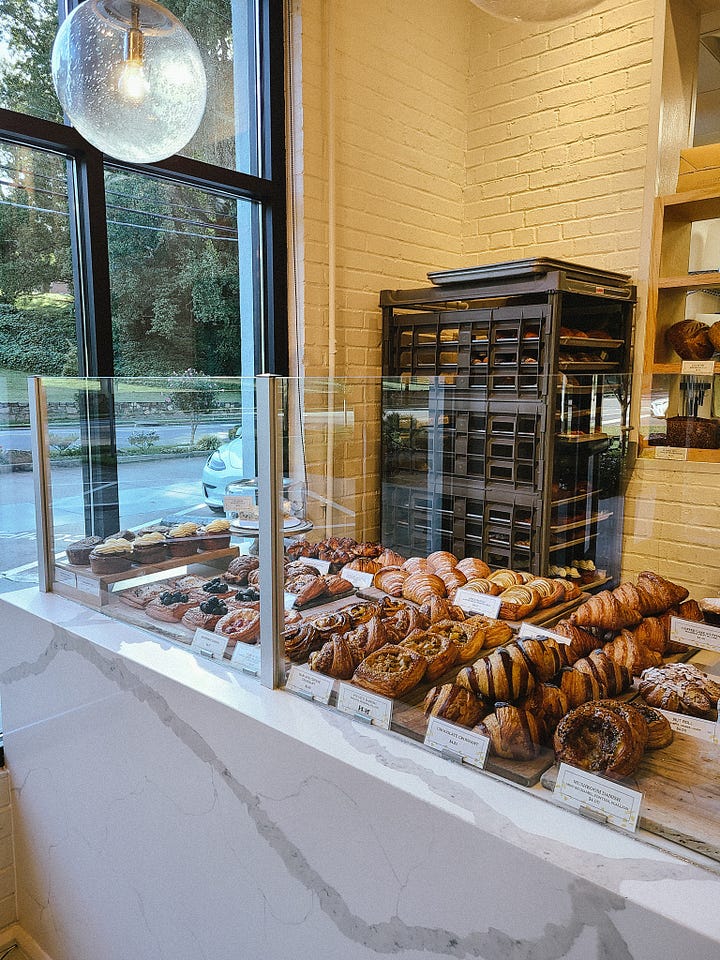 Bobby Boy Bakeshop Pastry case