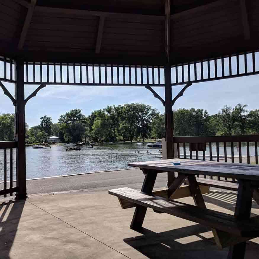 perfect picnic spot vitale park conesus lake
