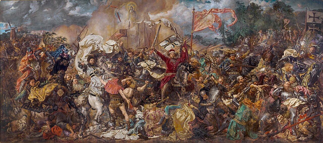 Battle of Grunwald painting