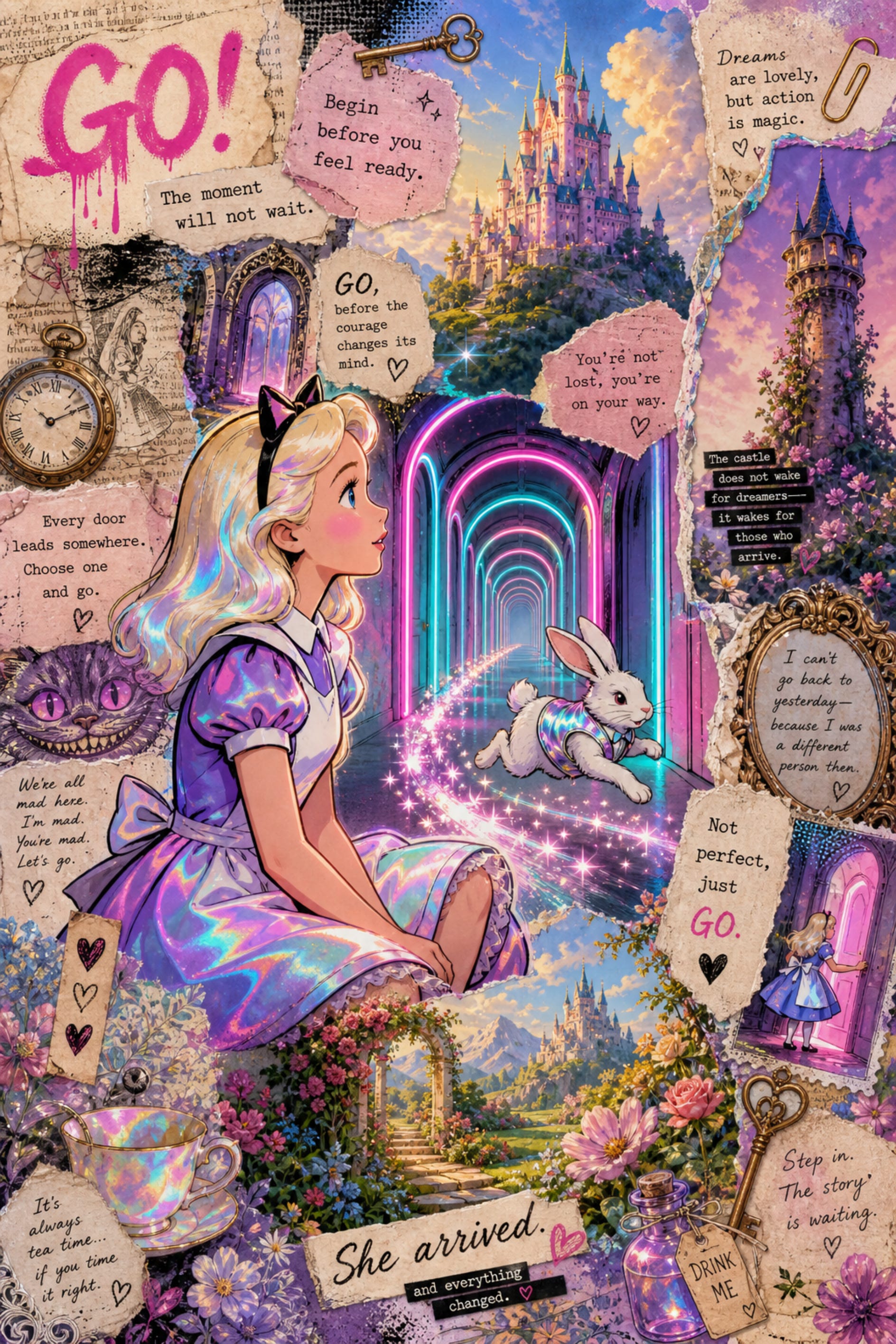 Alice collage