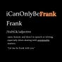 iCanOnlyBeFrank's avatar