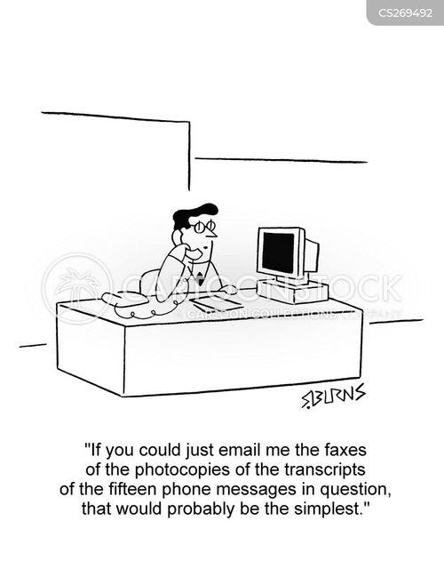 Transcript Request Cartoons and Comics - funny pictures from CartoonStock