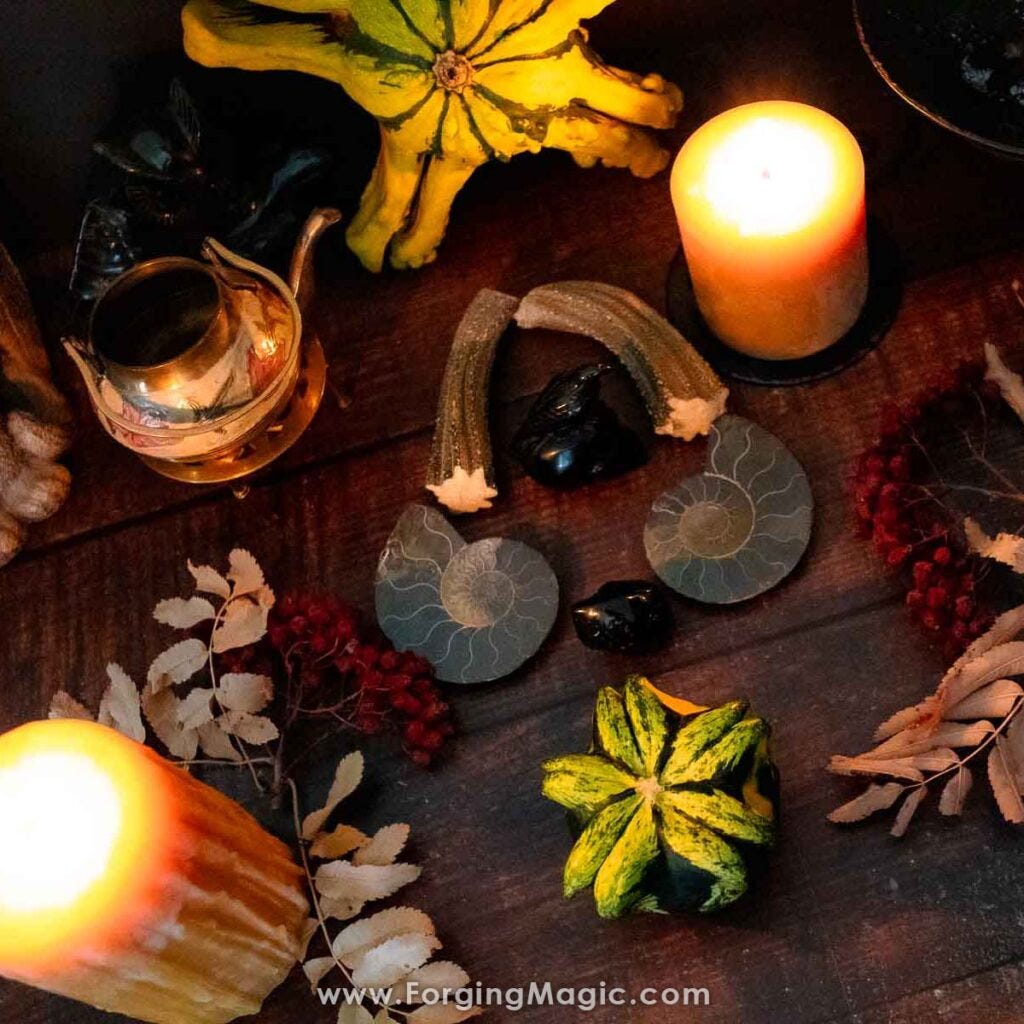 Samhain Altar