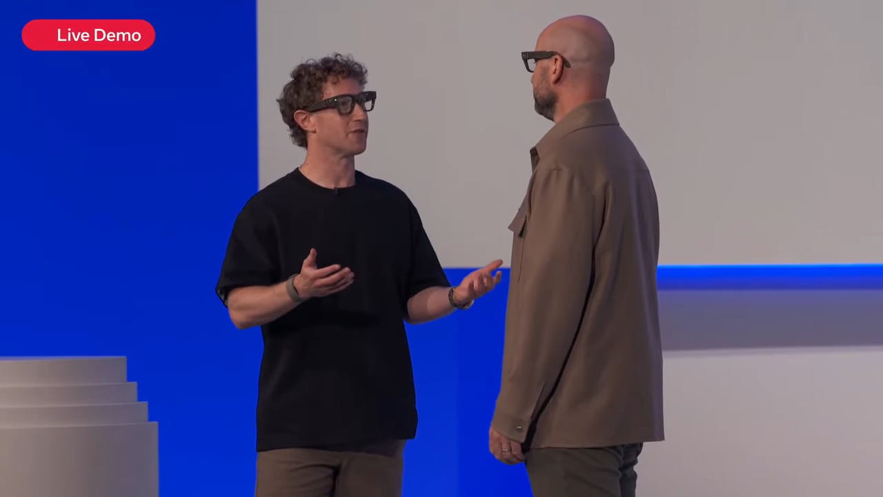 Behind The Glitch: Meta CTO Explains The 'Real' Reason Why Their Smart  Glasses Demo Failed