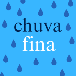 chuva fina