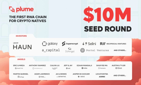Plume Network, a RWA Layer-2, Raises $10M in Seed Funding from Haun  Ventures, Galaxy Ventures, and Others - Crypto Daily