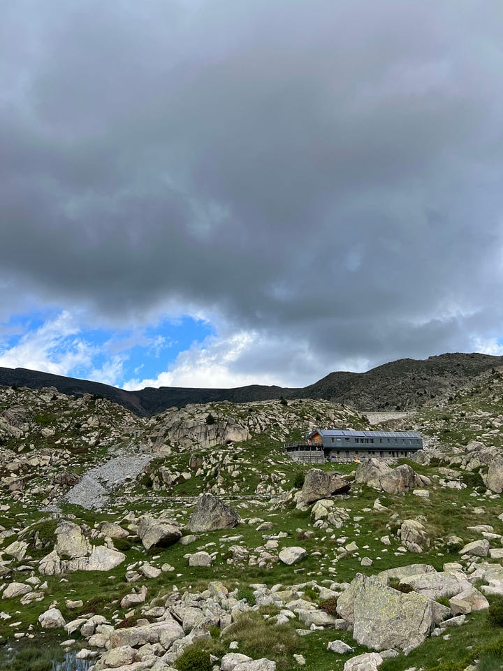 Reaching the Refugi de L’illa
