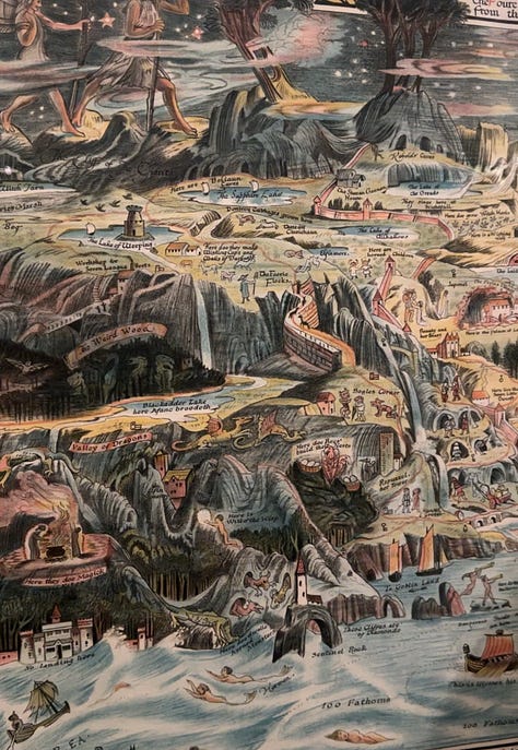 British Library current exhibition “Fantasy: Realms of Imagination”