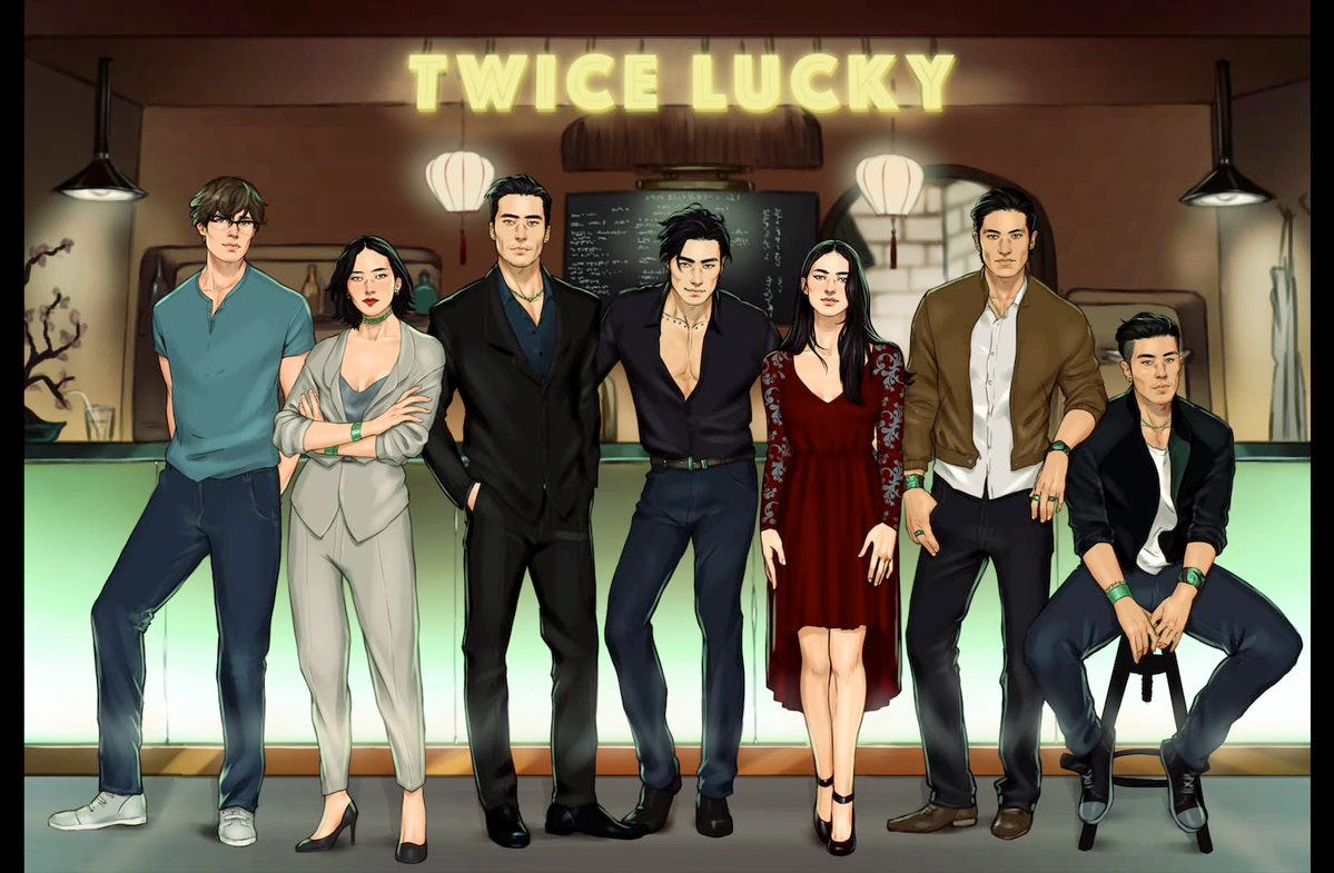 Image taken from @FondaJLee‘s Twitter, art done by @Merwild. From left to right: Emery Anden, Kaul Shaelinsan, Kaul Lanshinwan, Kaul Hiloshudon, Maik Wenruxian, Maik Kehn, Maik Tar. Image taken from @FondaJLee‘s Twitter, art done by @Merwild. From left to right: Emery Anden, Kaul Shaelinsan, Kaul Lanshinwan, Kaul Hiloshudon, Maik Wenruxian, Maik Kehn, Maik Tar.