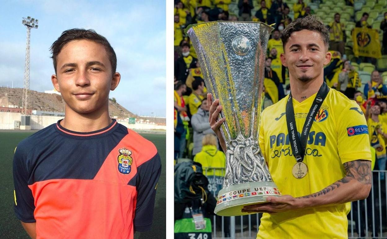 Yeremy Pino toca cima a los 18 años con la Europa League y culmina una  progresión a la altura de Pedri | Canarias7