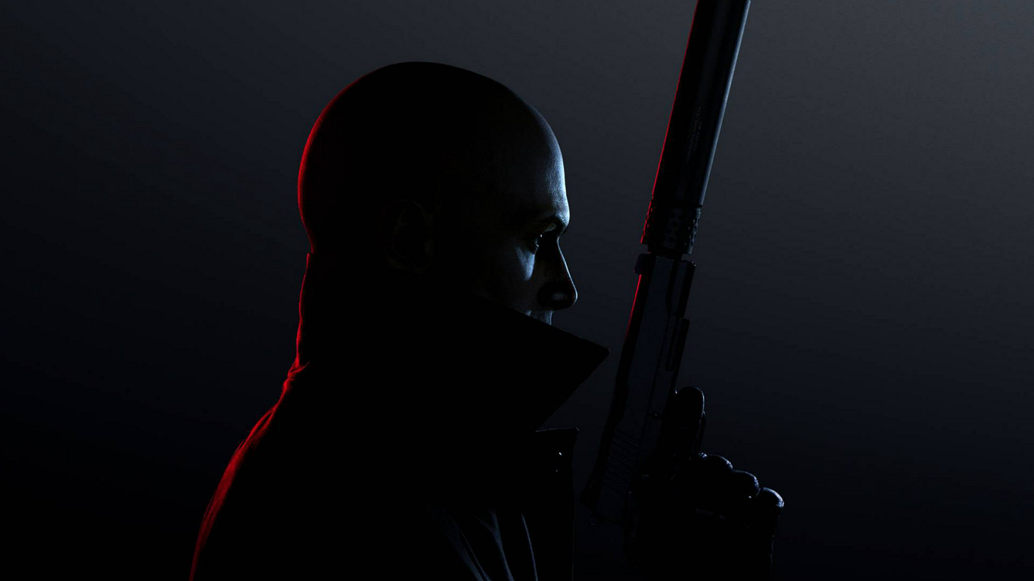 A promotional image from HITMAN 3.