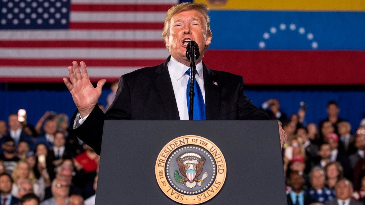 Trump ramps up pressure on Venezuela’s Maduro in speech | CNN Politics