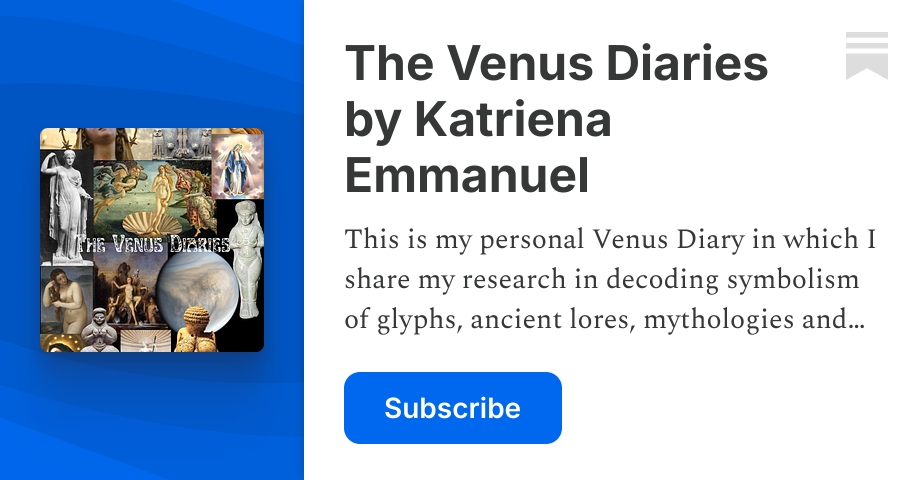The Venus Diaries By Katriena Emmanuel Substack