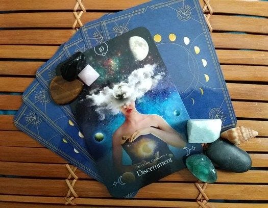 Queen of the Moon Oracle Card, Message from the Universe