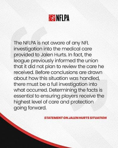 Photo by NFL Players Association (@nflpa) · October 21, 2026