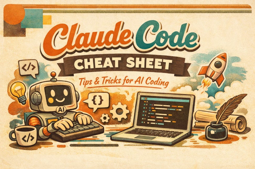 Claude Code Cheat Code The Claude Code Cheat Sheet Every Developer Needs