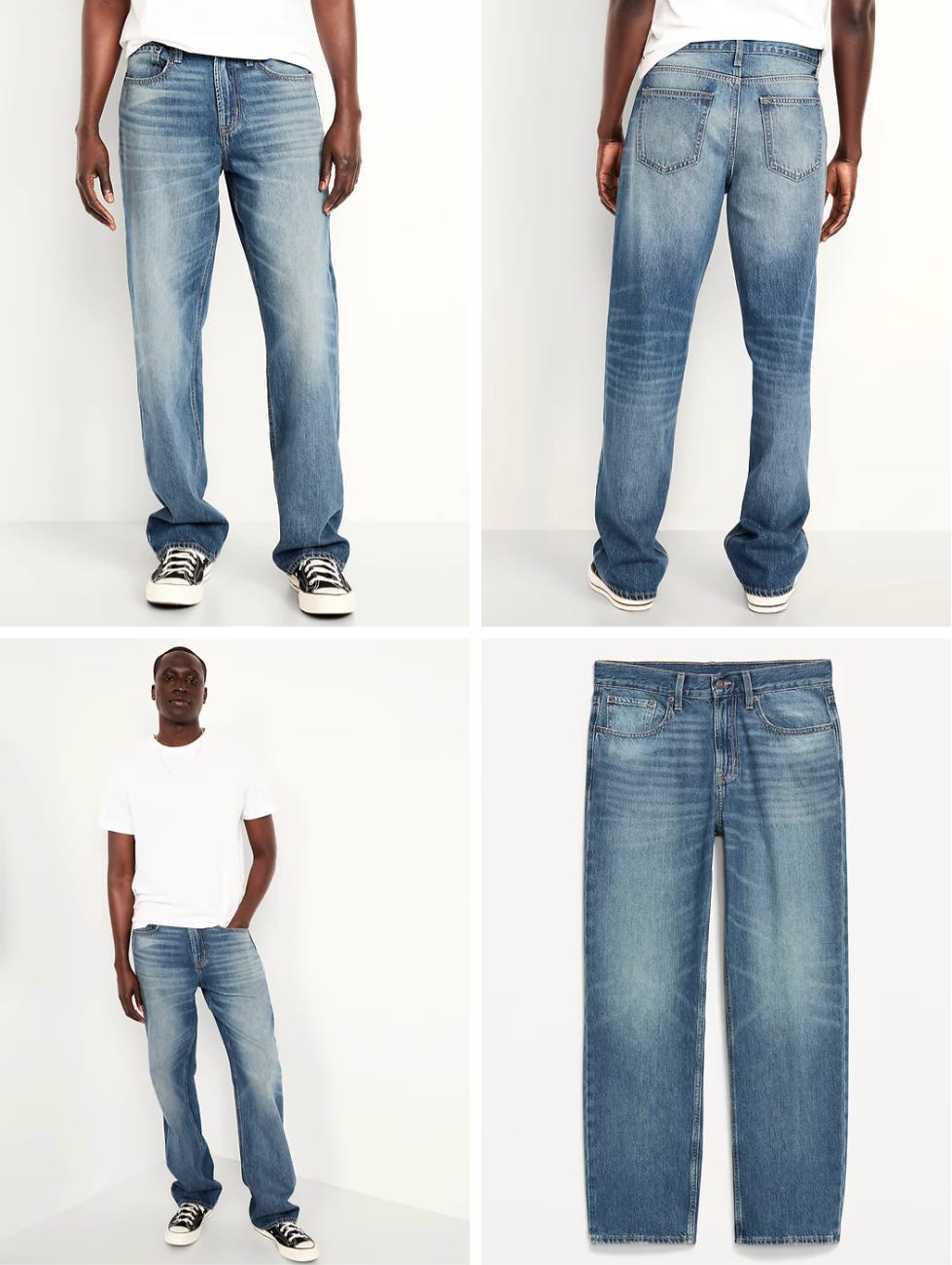 crappy old navy jeans with fake fading