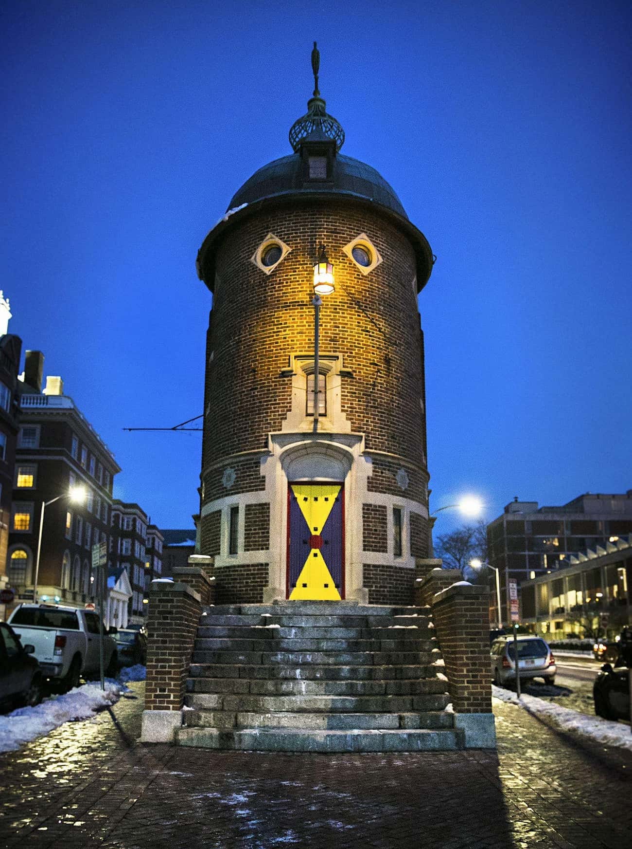 Harvard Lampoon Building In Cambridge, Massachusetts