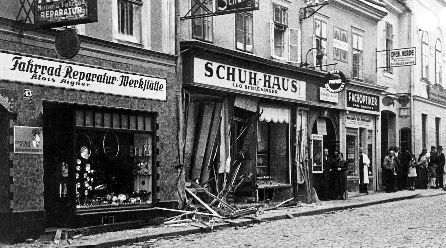 On 85th anniversary of Kristallnacht, Holocaust survivors say they feel  familiar antisemitism - Jewish Telegraphic Agency