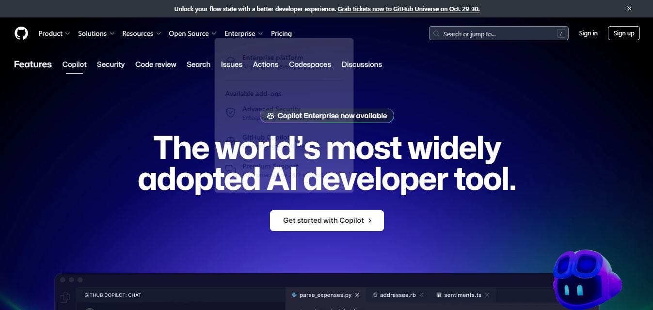Github copilot pricing